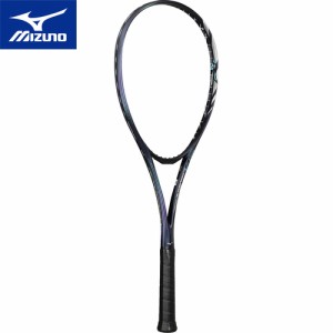 ミズノ MIZUNO ソフトテニス ラケット アクロスピード V-05 ダークネイビー×アーバンミント 63JTN3A5 11 ACROSPEED V-05 未張り上げ