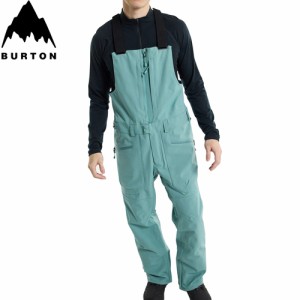 バートン BURTON スノーボードウェア メンズ リザーブ 2L ビブパンツ ロックライケン 150031 08302 ビブ スノースポーツ スキー