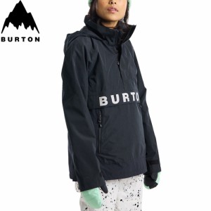 バートン BURTON レディース ウィメンズ フロスナー 2L アノラックジャケット トゥルーブラック/ホワイト 233601 00001