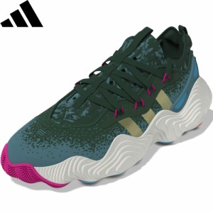 アディダス adidas メンズ レディース バスケットボールシューズ トレイ・ヤング3 ダークグリーン/ゴールド LYZ63 IE9301 TRAE YOUNG 3