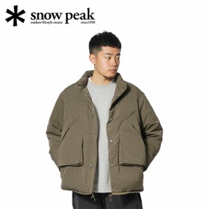 スノーピーク snowpeak メンズ タキビ ダウンジャケット オリーブ JK-23AU102 TAKIBI Down Jacket ★在庫限り★ アウター アウトドア