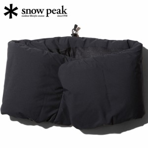 スノーピーク snowpeak メンズ レディース 2L Octa ダウンネックウォーマー ブラック AC-23AU006 2L Octa Down Neck Warmer