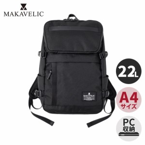 マキャベリック MAKAVELIC バックパック レクタングル3 デイパック ブラック 3123-10102 RECTANGLE3 DAYPACK 通勤 通学 ビジネス 旅行