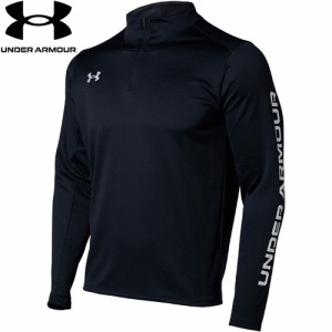 アンダーアーマー UNDER ARMOUR メンズ サッカーウェア ジャケット ニット トップス ブラック 1365019 001 長袖 ジャージ フルジップ