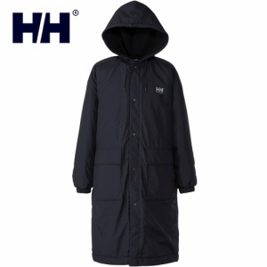 ヘリーハンセン HELLY HANSEN メンズ レディース ウォームコート ブラック HH12371 K Warm Coat 2023秋冬モデル アウター 上着 防寒着