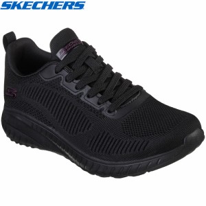 スケッチャーズ SKECHERS レディース ウォーキングシューズ ボブス スクワッド カオス フェイス オフ ブラック 117209W BBK BOBS SQUAD