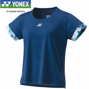 ヨネックス YONEX レディース ゲームシャツ サファイアネイビー 20698 512 テニス バドミントン 半袖 トップス シャツ ゲーム ウェア