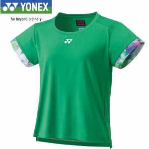 ヨネックス YONEX レディース ゲームシャツ アロエ 20698 547 テニス バドミントン 半袖 トップス シャツ ゲーム ウェア ユニフォーム