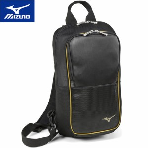 ミズノ MIZUNO ボディバッグ 5L ブラック 1FJD3506 09 ワンショルダー ボディーバッグ スポーツ バッグ 野球 鞄