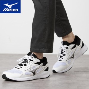 ミズノ MIZUNO メンズ レディース ランニングシューズ マキシマイザー26 ホワイト×ブラック K1GA2400 02 ランニング レース マラソン