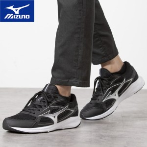 ミズノ MIZUNO メンズ レディース ランニングシューズ マキシマイザー26 ブラック×ホワイト K1GA2400 03 ランニング レース マラソン