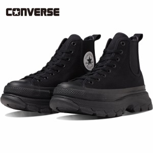 コンバース CONVERSE メンズ レディース スニーカー オールスター （R） トレックウエーブ サイドゴア HI ブラック/ブラック 31310220