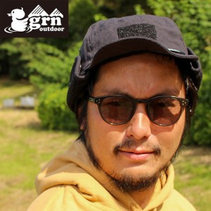 ジーアールエヌ アウトドア grn outdoor メンズ 帽子 ヒアソビ ホンキ ボアキャップ ブラック GO3431Q BLACK HIASOBI HONKI BOA CAP