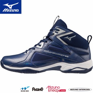 ミズノ MIZUNO メンズ レディース フィットネスシューズ ウェーブ ダイバース LG4 Ltd ネイビー×シルバー×ホワイト K1GF2375 32 WAVE