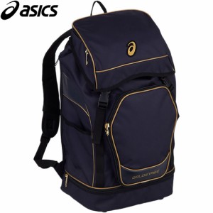 アシックス asics メンズ レディース ゴールドステージ バッグパック PE40L ネイビー 3123A526 410 GOLDSTAGE BAGPACK PE40L 野球