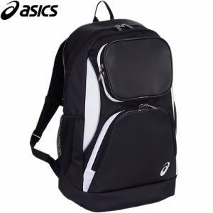 アシックス asics メンズ レディース 野球 バッグ バックパック 40L ブラック 3123A536 001 BAGPACK 40L リュックサック 鞄 かばん