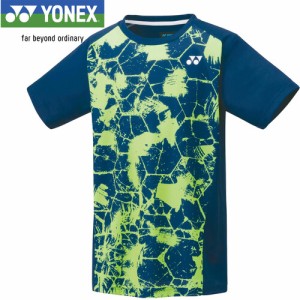 ヨネックス YONEX キッズ ゲームシャツ サファイアネイビー 10507J 512 ユニフォーム ユニホーム ゲームウェア 半袖 シャツ トップス