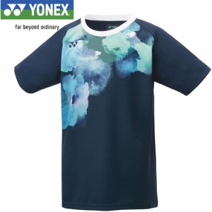 ヨネックス YONEX キッズ ゲームシャツ ネイビーブルー 10508J 019 ユニフォーム ユニホーム ゲームウェア 半袖 シャツ トップス 試合