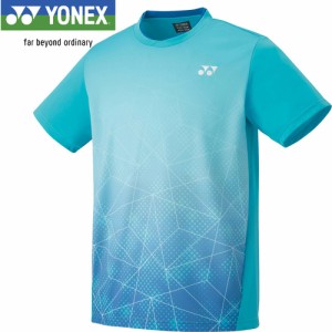 ヨネックス YONEX メンズ レディース ゲームシャツ フィットスタイル ターコイズ 10540 161 ユニフォーム ユニホーム ゲームウェア 半袖