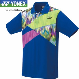 ヨネックス YONEX メンズ レディース ゲームシャツ ミッドナイトネイビー 10542 472 ユニフォーム ユニホーム ゲームウェア 半袖 シャツ