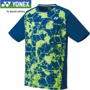 ヨネックス YONEX メンズ ドライTシャツ サファイアネイビー 16635 512 Tシャツ トップス 練習 部活 バドミントン ウェア