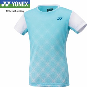 ヨネックス YONEX キッズ ゲームシャツ アクアブルー 20738J 111 ユニフォーム ユニホーム ゲームウェア 半袖 シャツ トップス 試合