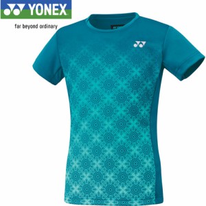 ヨネックス YONEX キッズ ゲームシャツ ティールブルー 20738J 817 ユニフォーム ユニホーム ゲームウェア 半袖 シャツ トップス 試合