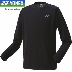 ヨネックス YONEX メンズ レディース ロングスリーブTシャツ ブラック 16666 007 長袖 シャツ トップス スポーツウェア 保温 防寒