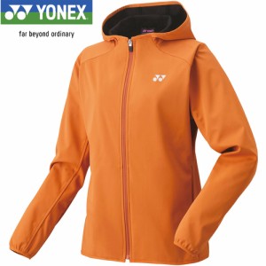 ヨネックス YONEX レディース テニスウェア ジャケット ウォームアップパーカー カッパーオレンジ 58105 292 長袖 トップス アウター