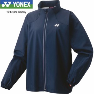 ヨネックス YONEX レディース テニスウェア ジャケット 裏地付き ウィンドウォーマーシャツ ネイビーブルー 78072 019 長袖 トップス
