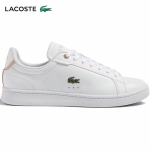 ラコステ LACOSTE レディース スニーカー カーナビプロ BL ホワイト×ピンク 45SFA0083 1Y9 靴 シューズ カジュアルシューズ