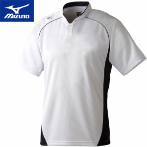 ミズノ MIZUNO メンズ レディース トレーニングジャケット 12JC6L11 01 野球 ウェア 半袖シャツ Tシャツ