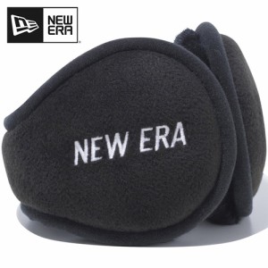 ニューエラ アクセサリー イヤーマフ NEW ERA ロゴ ブラック/ホワイト 12541399 BLK SWHI 耳あて 防寒 自転車 通勤通学 学生