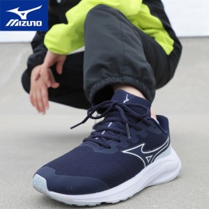 ミズノ MIZUNO キッズ スニーカー ミズノエスペランザー Jr ネイビー×ホワイト×ライトブルー K1GC2344 03 スポーツ シューズ 運動靴