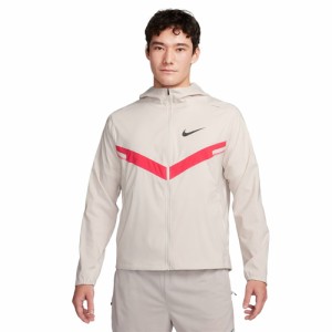 ナイキ NIKE メンズ UV レペル ウィンドランナー フーディ ジャケット ライトボーン/レッド/ピンク FQ8017 072 2023秋冬モデル