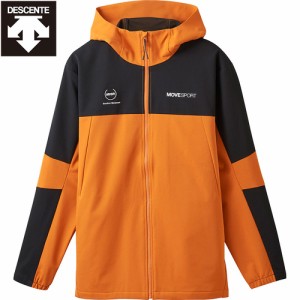 デサント DESCENTE メンズ レディース トレーニングウェア ジャケット HEATNAVI ソフトシェル バックロゴ フルジップフーディー