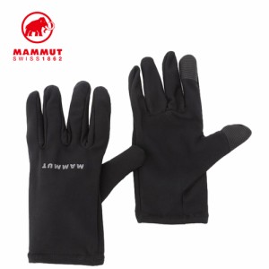 マムート MAMMUT メンズ 手袋 ストレッチ グローブ ブラック 1190-05785 0001 Stretch Glove 登山 ハイキング アウトドア