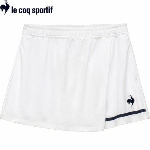 ルコック スポルティフ le coq sportif レディース ゲームスコート ホワイト QTWWJE05 WH テニスウェア 試合 ユニフォーム スカート