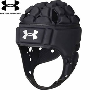 アンダーアーマー UNDER ARMOUR メンズ ラグビー レギュラーヘッドキャップ ブラック/シルバー 1305945 001 RUGBY REGULAR HEADCAP