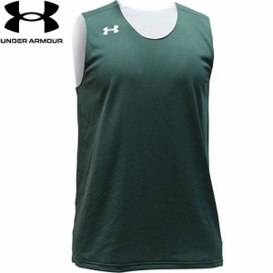 アンダーアーマー UNDER ARMOUR メンズ UAチーム バスケットボール リバーシブル シャツ Jオークランドグリーン/ホワイト 1295519 127