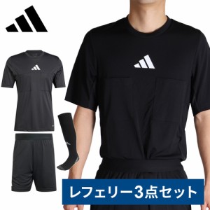 アディダス adidas レフェリー ジャージー IFC13 ＆ ショーツ IFC14 ＆ ソックス EQ554 ブラック 3点セット 2024春夏モデル