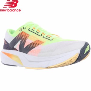 ニューバランス New Balance メンズ ランニングシューズ フューエルセル レベル ホワイト/ライム MFCXLL4 D 00 2024春夏モデル