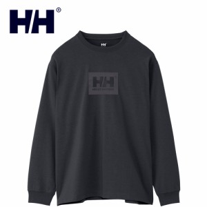 ヘリーハンセン HELLY HANSEN メンズ レディース 長袖Tシャツ ロングスリーブHHロゴティー ブラック2 HH32379 K2 L/S HH Logo Tee