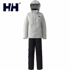 ヘリーハンセン HELLY HANSEN レディース レインウェア ヘリーレインスーツ ペブルグレー HOE12311 PG Helly Rain Suit 2024春夏モデル