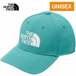 ザ・ノース・フェイス ノースフェイス メンズ レディース TNFロゴキャップ ガイザーアクア NN42242 GA TNF Logo Cap 2024春夏モデル UV