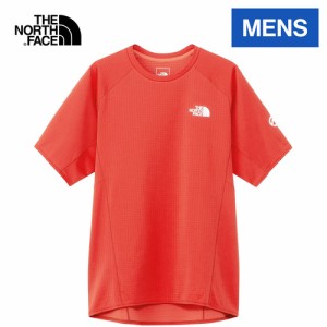 ザ・ノース・フェイス ノースフェイス メンズ 半袖Tシャツ エクスペディションショートスリーブドライドットクルー オーバーングレーズ