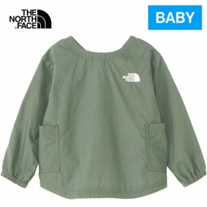 ザ・ノース・フェイス ノースフェイス ベビー トレーナー フィールドスモック タイムグリーン NPB72302 TG B Field Smock