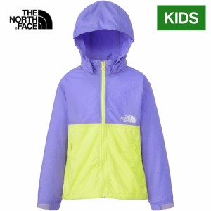 ザ・ノース・フェイス ノースフェイス キッズ コンパクトジャケット バイオレット×レモンイエロー NPJ72310 OL Compact Jacket 子供