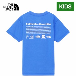 ザ・ノース・フェイス ノースフェイス キッズ Tシャツ ショートスリーブヒストリカルロゴティー ソーラーブルー NTJ32356 SO S/S