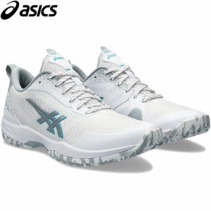 アシックス asics メンズ レディース テニスシューズ プレステージライト 5 オムニ・クレー ホワイト/ラグーン 1043A022 100